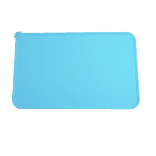 Pet food mat - Blue