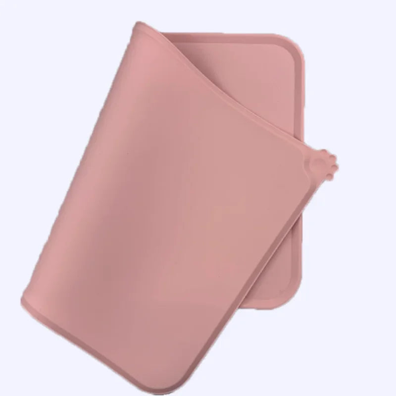 Pet food mat - Pink